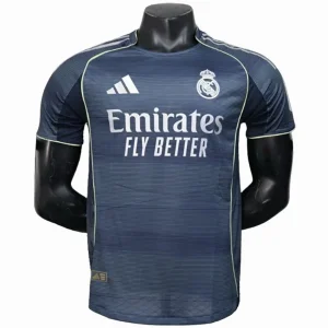 Real Madrid Camiseta Edición Jugadores 2025 2026 Segunda Negra - Camiseta Real Madrid | camisetafutbolshop