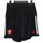 Liverpool Pantalones Edición Jugadores 2025 2026 Segunda Negro - Liverpool Barata | camisetafutbolshop