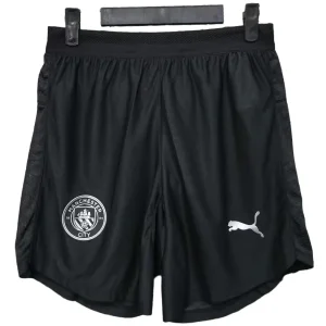 Manchester City Pantalones Edición Jugadores 2025 2026 Segunda Negro - Manchester City Barata | camisetafutbolshop