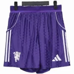 Manchester United Pantalones Edición Jugadores 2025 2026 Segunda Púrpura - Manchester United Barata | camisetafutbolshop