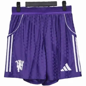 Manchester United Pantalones Edición Jugadores 2025 2026 Segunda Púrpura - Manchester United Barata | camisetafutbolshop