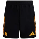 AS Roma Pantalones 2025 2026 Segunda Negro - AS Roma Barata | camisetafutbolshop