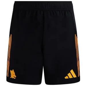 AS Roma Pantalones 2025 2026 Segunda Negro - AS Roma Barata | camisetafutbolshop