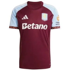 Aston Villa Camiseta 2025 2026 Casa Roja - Camiseta Aston Villa | camisetafutbolshop