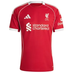 Liverpool Camiseta 2025 2026 Casa Roja - Camiseta Liverpool | camisetafutbolshop