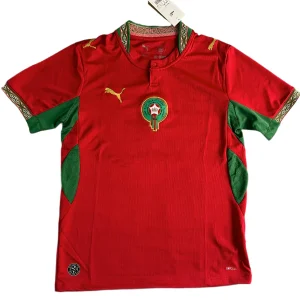 Marruecos Camiseta 2026 Casa Roja - Camiseta Marruecos Copa Africa | camisetafutbolshop
