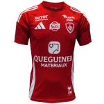 Stade Brestois Camiseta 2024 2025 Casa Roja - Camiseta Stade Brestois | camisetafutbolshop