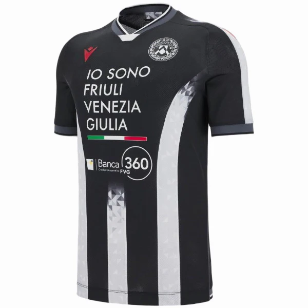 Udinese Camiseta 2025 2026 Casa Negra - Camiseta Serie A Udinese | camisetafutbolshop