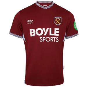 West Ham United Camiseta 2025 2026 Casa Roja - Camiseta West Ham United | camisetafutbolshop