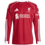 Liverpool Camiseta 2025 2026 Casa Roja - Camiseta Liverpool | camisetafutbolshop