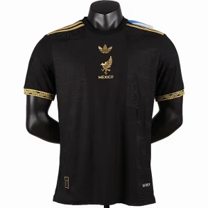 México Camiseta Edición Jugadores 2026 Especial Negra - Camiseta Selección México | camisetafutbolshop