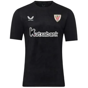 Athletic Bilbao Camiseta 2025 2026 Portero Negra - Camiseta La Liga Athletic Bilbao | camisetafutbolshop