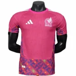 México Camiseta Edición Jugadores 2026 Portero Rosa - Camiseta Selección México | camisetafutbolshop
