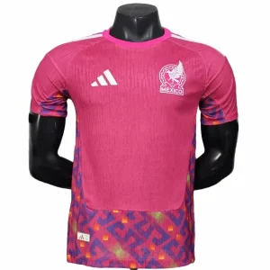 México Camiseta Edición Jugadores 2026 Portero Rosa - Camiseta Selección México | camisetafutbolshop