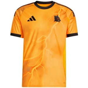 AS Roma Camiseta 2025 2026 Segunda Naranja - Camiseta Serie A AS Roma | camisetafutbolshop