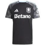 Aston Villa Camiseta 2025 2026 Segunda Negra - Camiseta Aston Villa | camisetafutbolshop