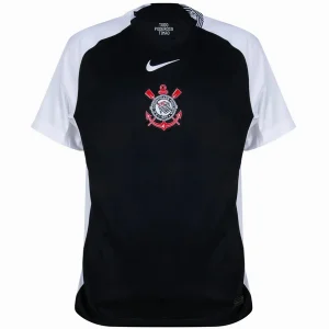 Corinthians Paulista Camiseta 2025 2026 Segunda Negra | camisetafutbolshop