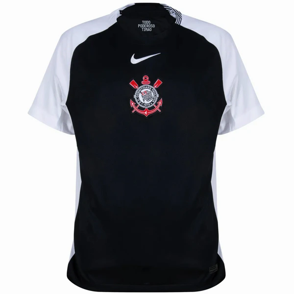 Corinthians Paulista Camiseta 2025 2026 Segunda Negra | camisetafutbolshop
