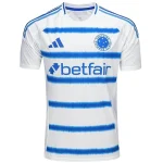 Cruzeiro EC Camiseta 2025 2026 Segunda Blanca - Camiseta Do Cruzeiro Com Braziline Masculina | camisetafutbolshop