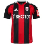 Fulham Camiseta 2024 2025 Segunda Roja - Camiseta Fulham | camisetafutbolshop