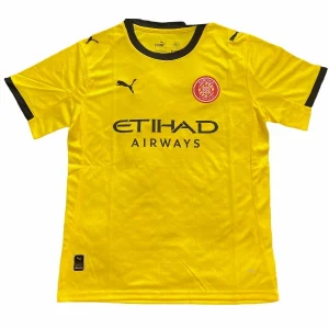 Girona Camiseta 2025 2026 Segunda Amarilla - Camiseta La Liga Girona | camisetafutbolshop