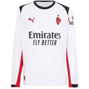 AC Milan Camiseta 2025 2026 Segunda Blanca - Camiseta Serie A AC Milan | camisetafutbolshop