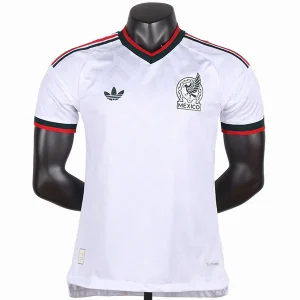 México Camiseta Edición Jugadores 2026 Segunda Blanca - Camiseta Selección México | camisetafutbolshop
