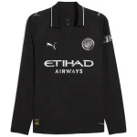 Manchester City Camiseta 2025 2026 Segunda Negra - Camiseta Manchester City | camisetafutbolshop