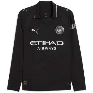 Manchester City Camiseta 2025 2026 Segunda Negra - Camiseta Manchester City | camisetafutbolshop