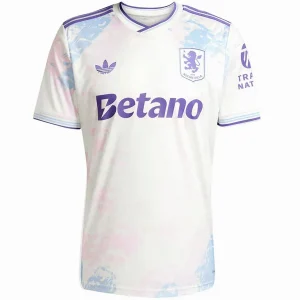 Aston Villa Camiseta 2025 2026 Tercera Blanca - Camiseta Aston Villa | camisetafutbolshop