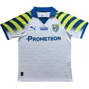 Parma Camiseta 2025 2026 Tercera Blanca - Camiseta Real Madrid Parmalat | camisetafutbolshop