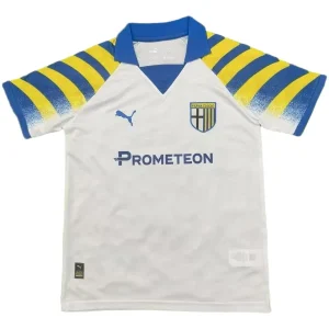 Parma Camiseta 2025 2026 Tercera Blanca - Camiseta Real Madrid Parmalat | camisetafutbolshop