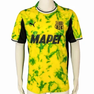 Sassuolo Camiseta 2025 2026 Tercera Amarilla - Camiseta Serie A Sassuolo | camisetafutbolshop
