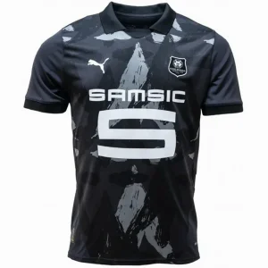 Stade Rennais Camiseta 2024 2025 Tercera Negra - Camiseta Stade Rennais | camisetafutbolshop