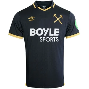 West Ham United Camiseta 2025 2026 Tercera Negra - Camiseta West Ham United | camisetafutbolshop