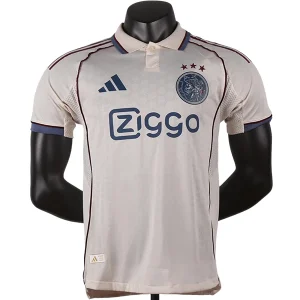 Ajax Camiseta Edición Jugadores 2025 2026 Tercera Amarilla - Camiseta Ajax | camisetafutbolshop