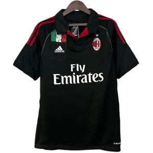 AC Milan Camiseta 2012 2013 Tercera Negra - Camiseta Ac Milan | camisetafutbolshop