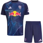 Leeds United Conjunto 2024 2025 Tercera Azul - Leeds United Barata | camisetafutbolshop