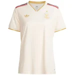 Mujer Camiseta 2025 2026 Tercera Amarilla - Camiseta Mujer Real Madrid | camisetafutbolshop