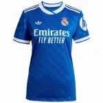 Mujer Camiseta 2025 2026 Tercera Azul - Camiseta Mujer Real Madrid | camisetafutbolshop