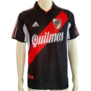 River Plate Camiseta 2000 2002 Tercera Negra - Camiseta River Plate | camisetafutbolshop