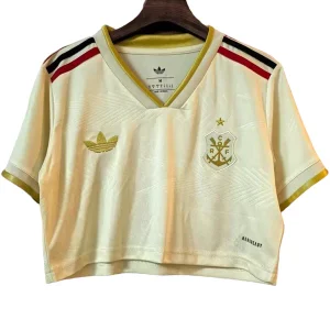 Mujer Camiseta 2025 2026 Tercera Amarilla - Camiseta Mujer Real Madrid | camisetafutbolshop