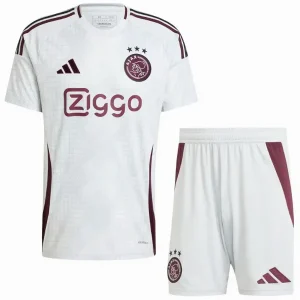 Ajax Conjunto 2024 2025 Tercera Blanco - Ajax Barata | camisetafutbolshop