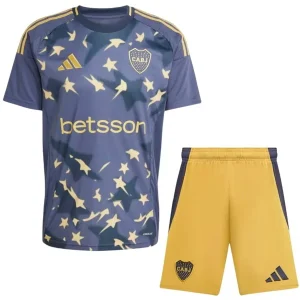 Boca Juniors Conjunto 2024 2025 Tercera Gris - Boca Juniors Barata | camisetafutbolshop