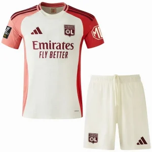 Lyon Conjunto 2024 2025 Tercera Blanco - Lyon Barata | camisetafutbolshop
