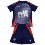 Stade Brestois Conjunto 2024 2025 Tercera Azul - Stade Brestois Equipacion | camisetafutbolshop