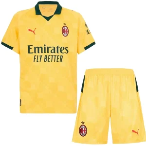 Niños Conjunto 2025 2026 Tercera Amarillo - Niños Barata | camisetafutbolshop