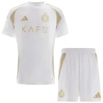 Niños Conjunto 2024 2025 Tercera Blanco - Niños Barata | camisetafutbolshop