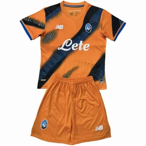 Conjunto 2025 2026 Tercera Naranja - Atalanta BC Niños Barata | camisetafutbolshop