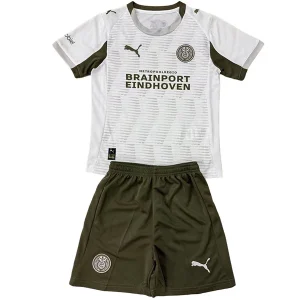 Conjunto 2025 2026 Tercera Amarillo - PSV Eindhoven Niños Barata | camisetafutbolshop